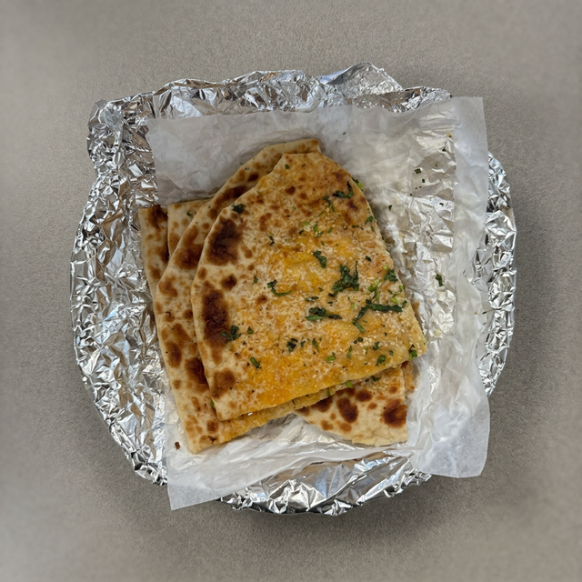Garlic Cheese Naan.