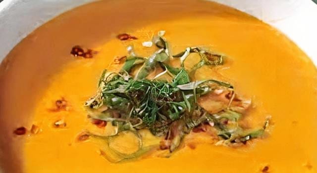 Tomato Coconut Soup.