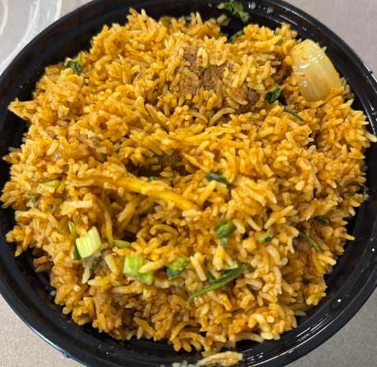 Lamb Biryani.