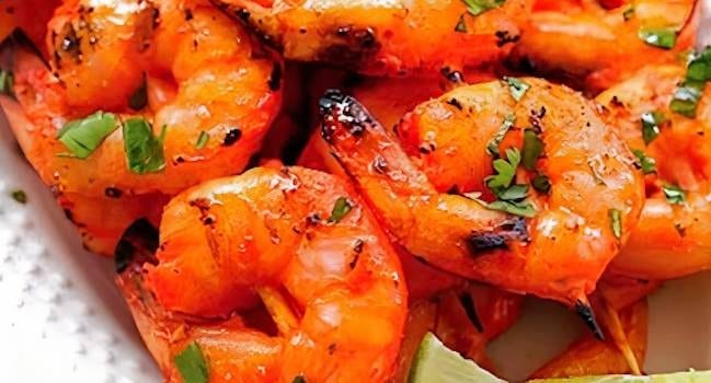 Tandoori Shrimp.